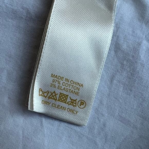 KATE SPADE NEW YORK WHITE SHORT SLEEVE BUTTON DOWN SIZE 2 - Picture 7 of 8